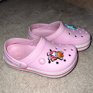 Crocs Kids Pink Clogs